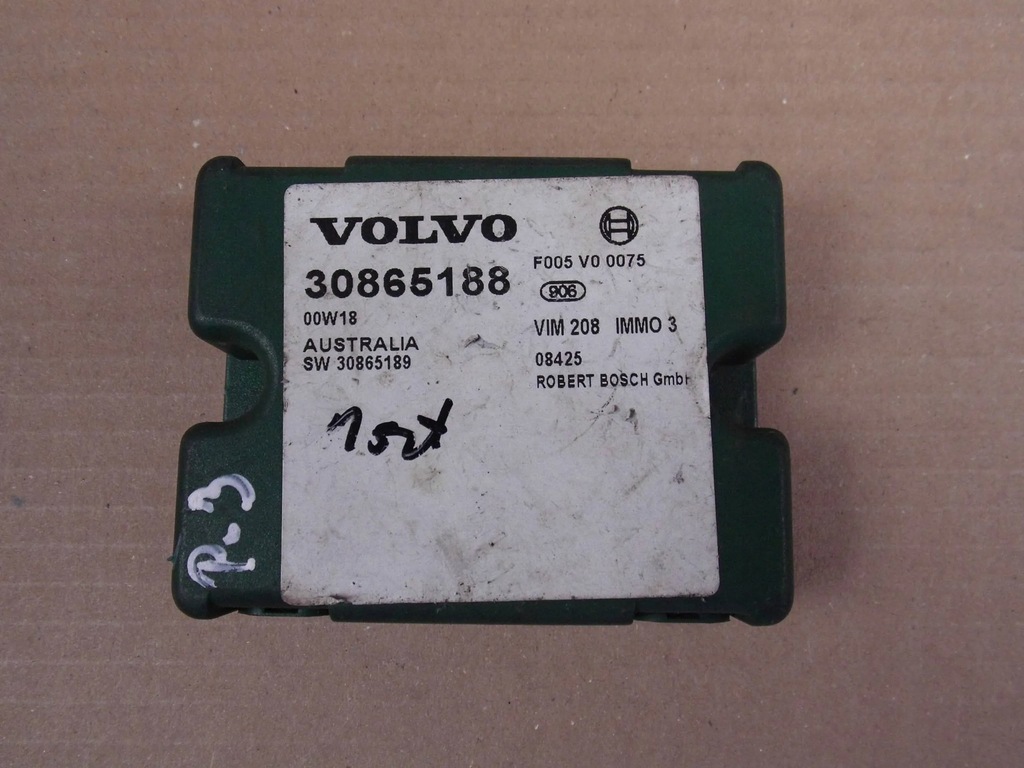 фото №1, Volvo s40 v40 модуль иммобилайзер 30865188