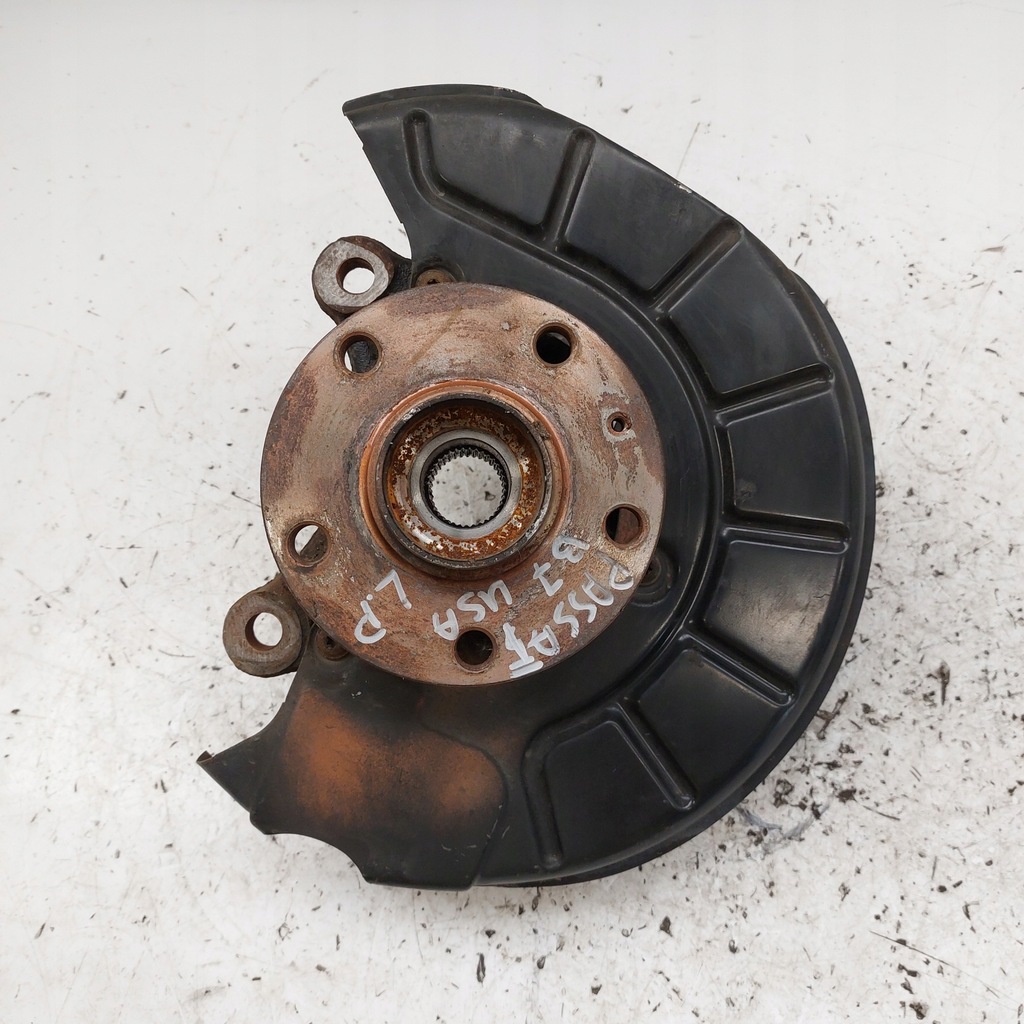 фото №11, Volkswagen vw passat b7 usa 1,8tsi поворотный кулак левая передняя