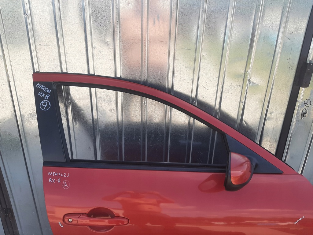 фото №2, Дверь правое правый перед оригинал лак mazda rx8 rx-8