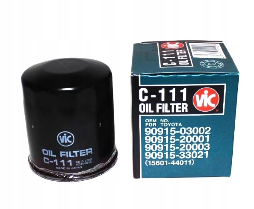 фото №1, Фильтр масла vic lexus is gs es rx ls toyota supra land cruiser 90915-20003