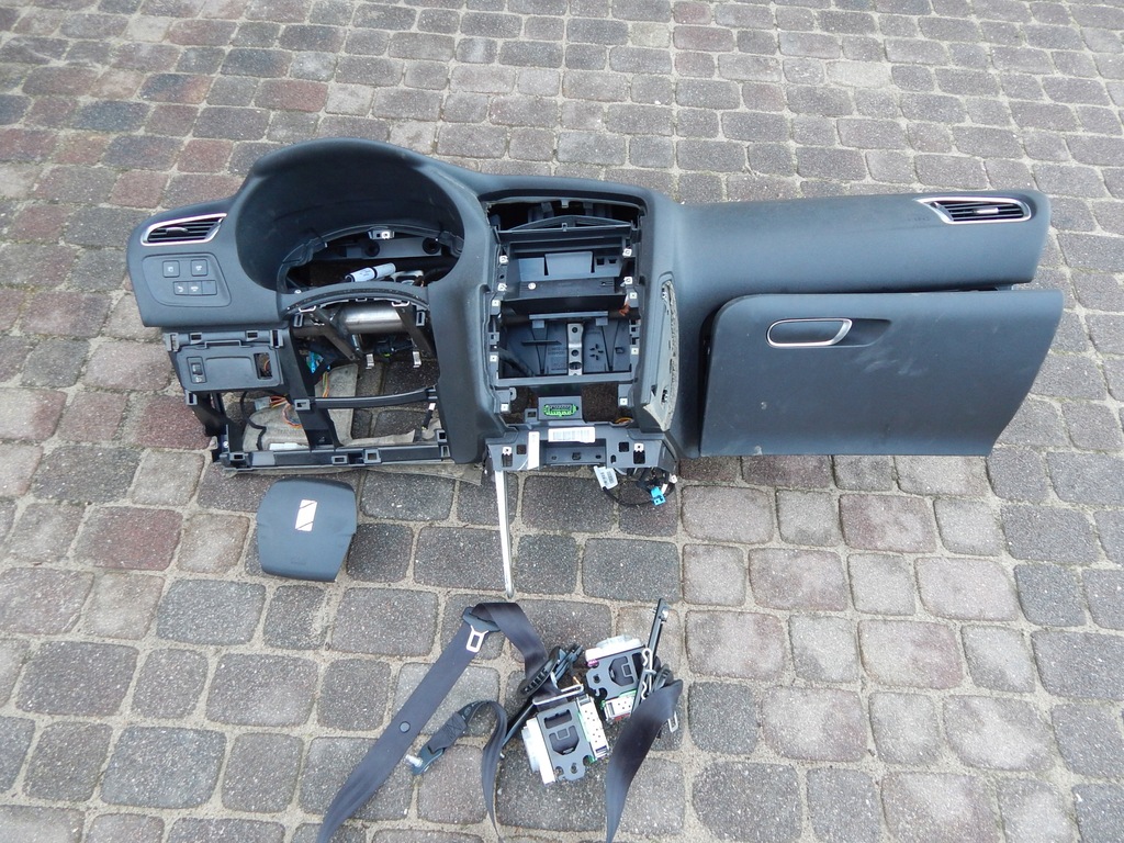 фото №1, Консоль подушки безопасности натяжители citroen ds4 orygi