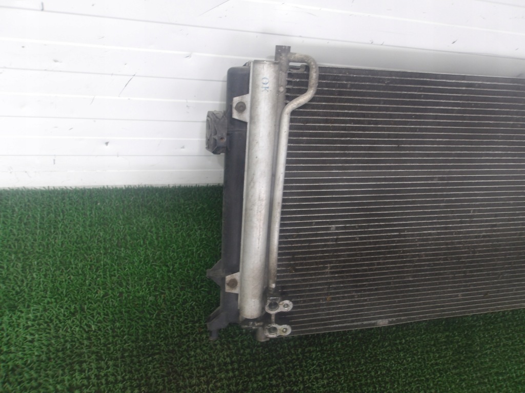 Vw passat b6 05-10 2.0 fsi радіатор води кондиціонера вентилятори комплект Оригінал