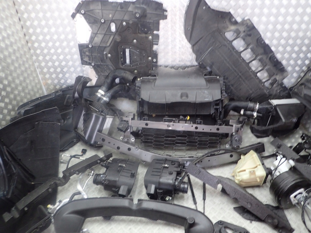 фото №10, Maserati ghibli trofeo 3.8 fl lift kompletny перед капот бампер радіатор