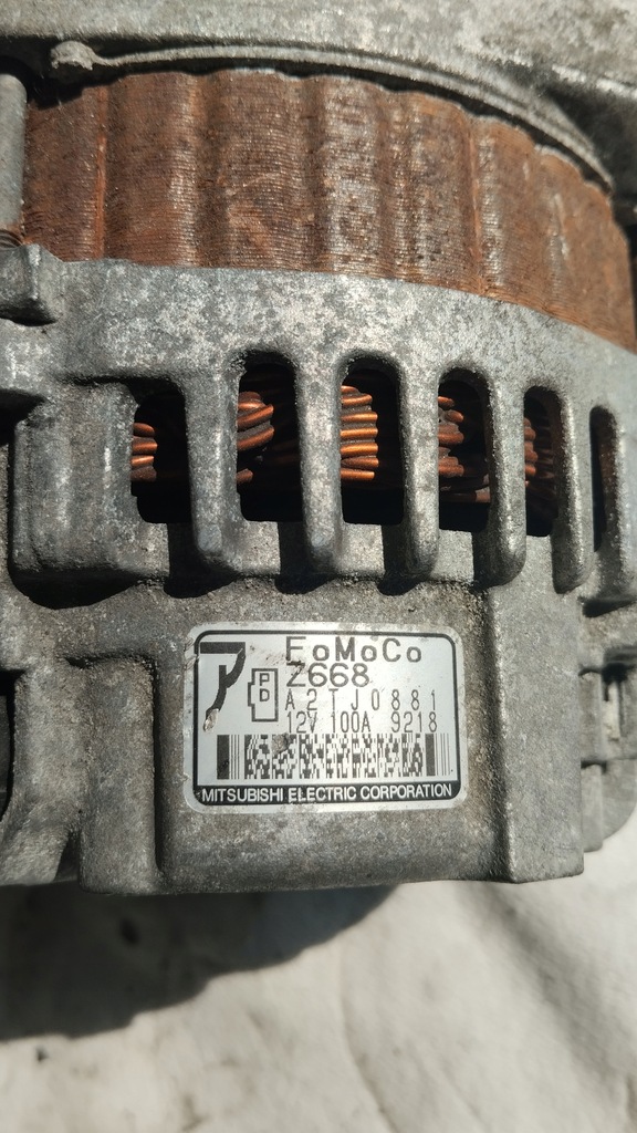 фото №8, Генератор mazda 3 ii bl 1.6b 1.6 16v a2tj0881