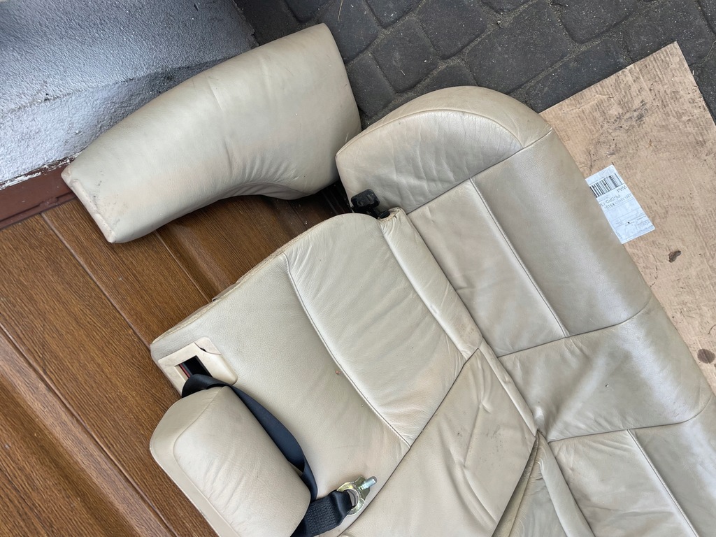 фото №9, Сиденья заднее сиденье bmw e46 kombi кожа кремовый надувной lędziwia