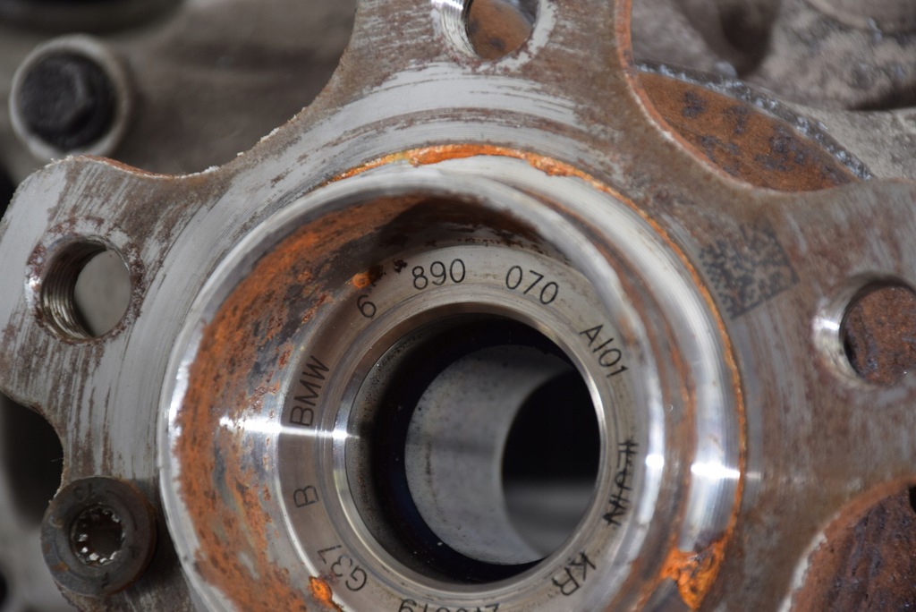 фото №14, Bmw 4 g26 ліва задня поворотний кулак важіль підшипник ступиця захист