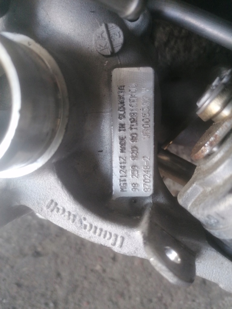 фото №6, Турбонагнітач 1.2thp peugeot citroen 9825982080