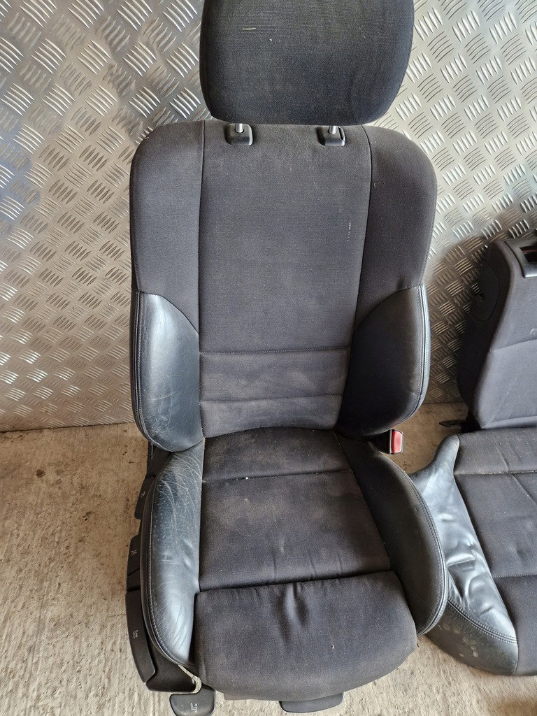 фото №13, Сиденье сиденья комплект заднее сиденье подогрев полукожа bmw e46 kombi touring