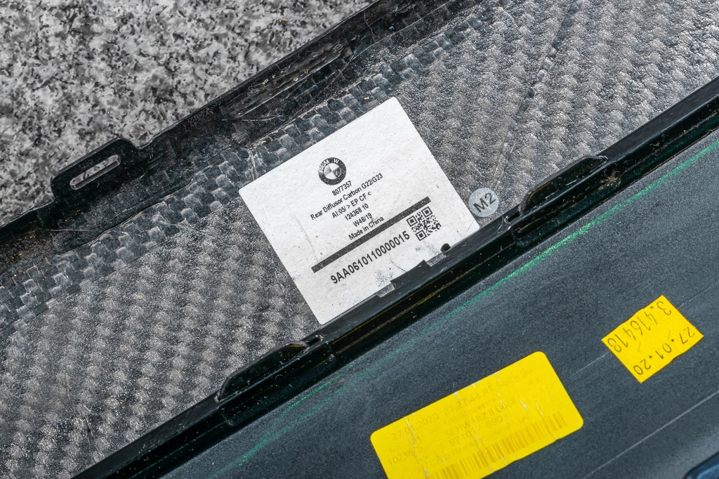 фото №10, Bmw 4 g22 бампер задний задняя m-pakiet карбон спойлер na kalpę