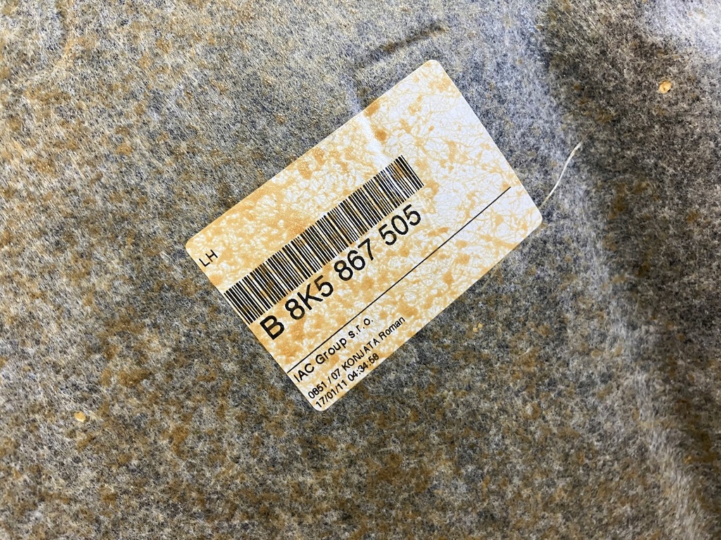 фото №7, Стеля стеля sline s-line czarna audi a4 b8 sedan