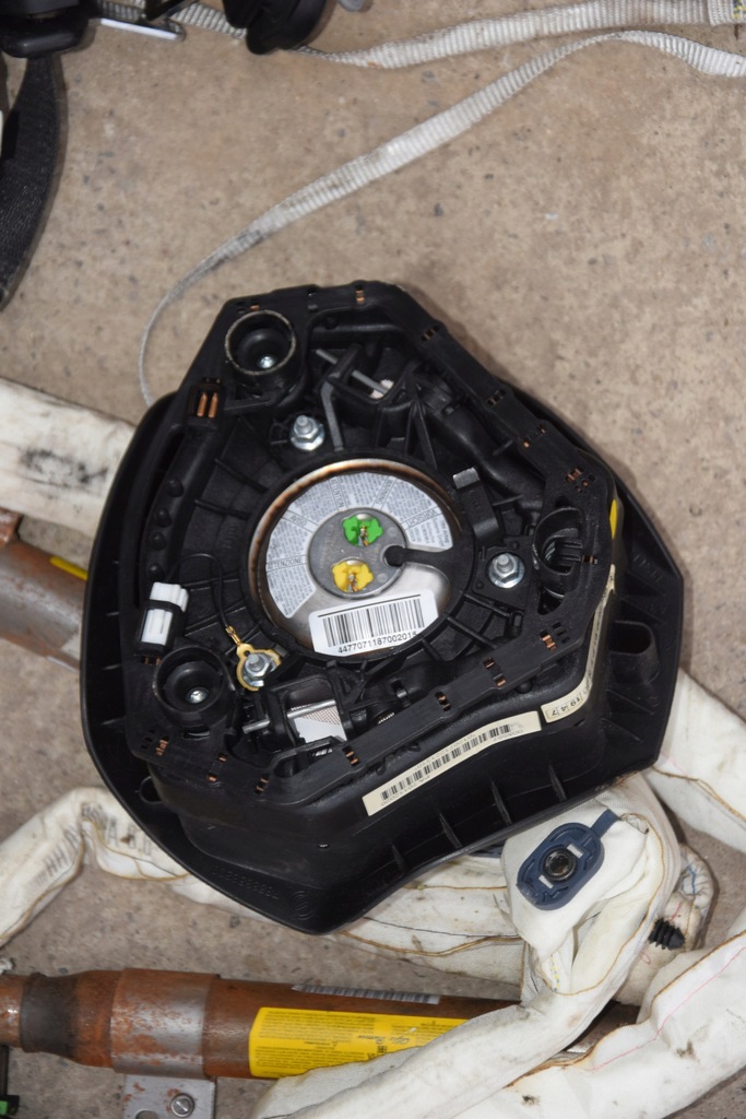 фото №4, Fiat bravo 2 приборная панель консоль подушка безопасности ремни kpl