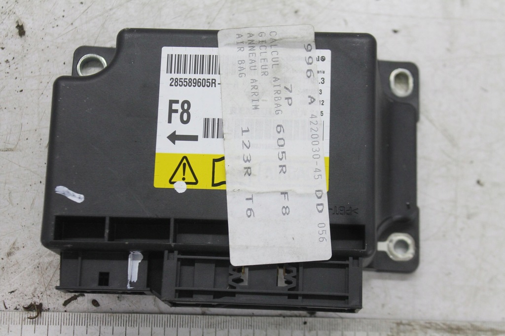 фото №1, Модуль датчик подушка безопасности 285589605r scenic iii lift 09-