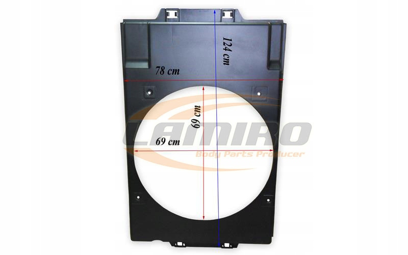 фото №1, Stralis 02- корпус вентилятора радиатора