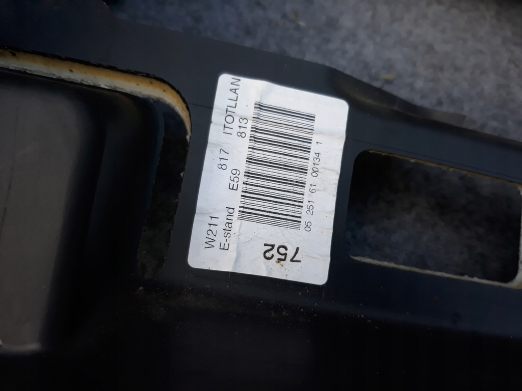 фото №4, Панель приладів консоль mercedes w211 e-klasa