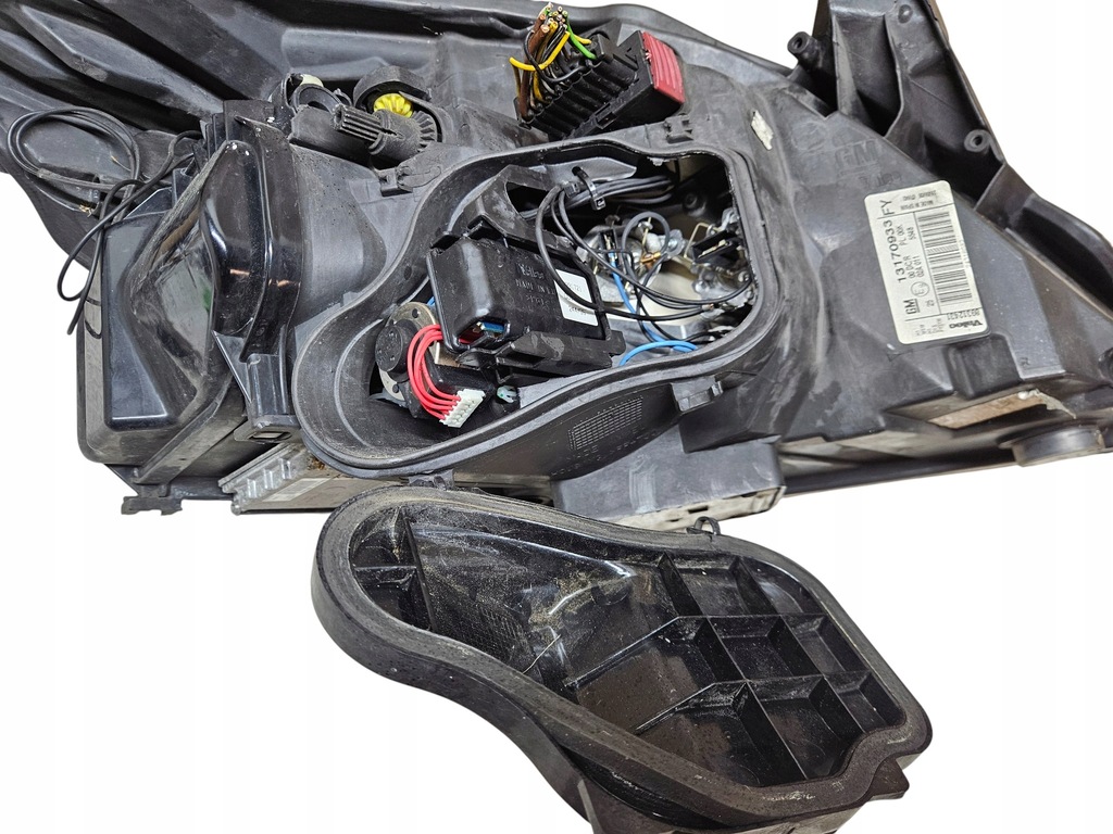 фото №6, Лампа левый перед левая bixenon поворотный eu opel vectra c lift singum 13170933