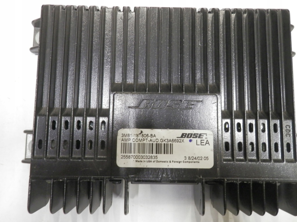 фото №1, Mazda 6 gg усилитель bose 3m81-18t806-ba
