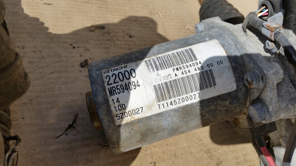 фото №7, Mitsubishi colt z30 smart forfour i a4544600000 mr594094 рулевая рейка