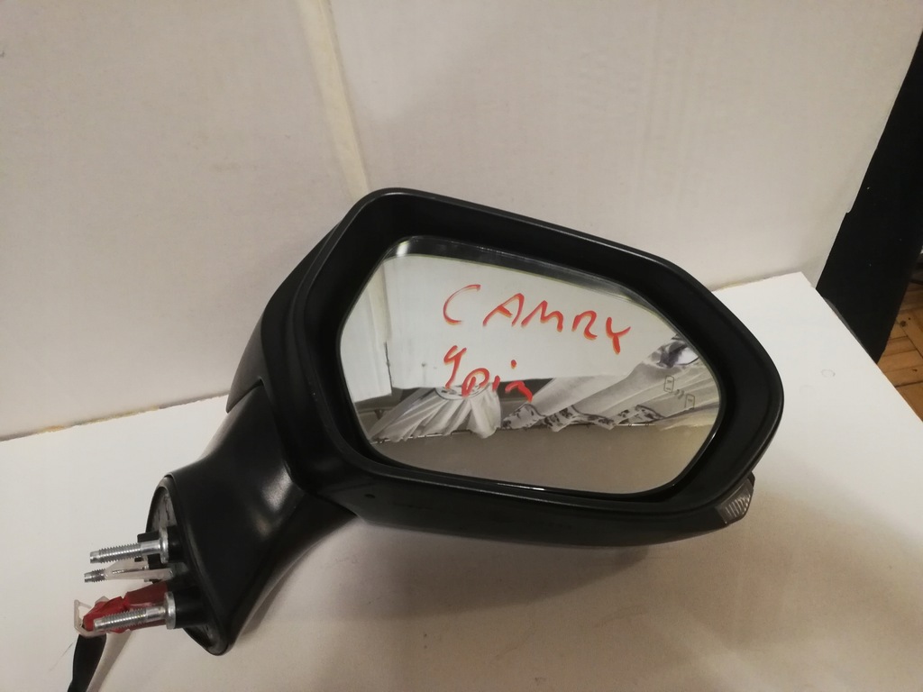 фото №1, Правое зеркало боковой toyota camry 2017- 9 pin мертвый точка