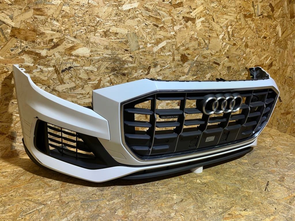 фото №11, Kompletny бампер перед audi q8 4m8 od 2018- 4xpdc оригінал демонтаж