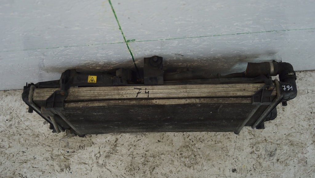 фото №7, Fiat doblo i 1.9d комплект радиатор вентиляторы