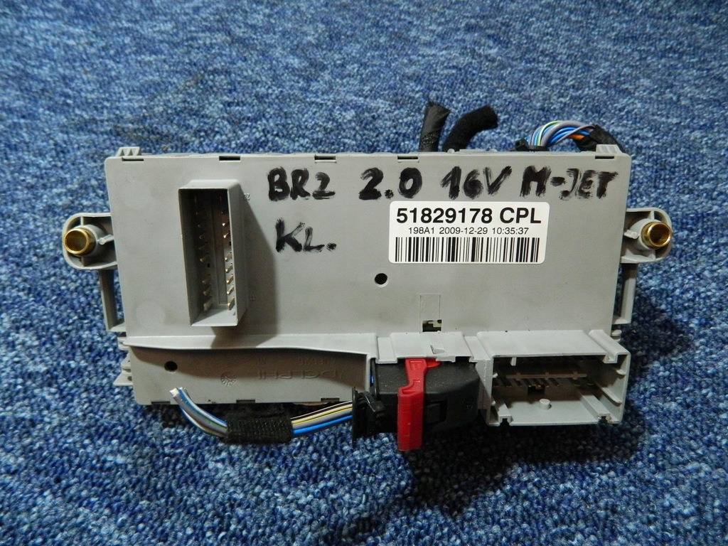 фото №6, Бортовий комп'ютер замок запалювання bsi fiat bravo 2 2.0 16v m-jet
