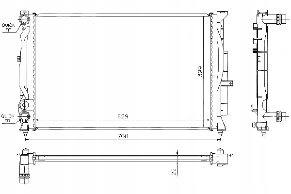 фото №2, Радиатор wody