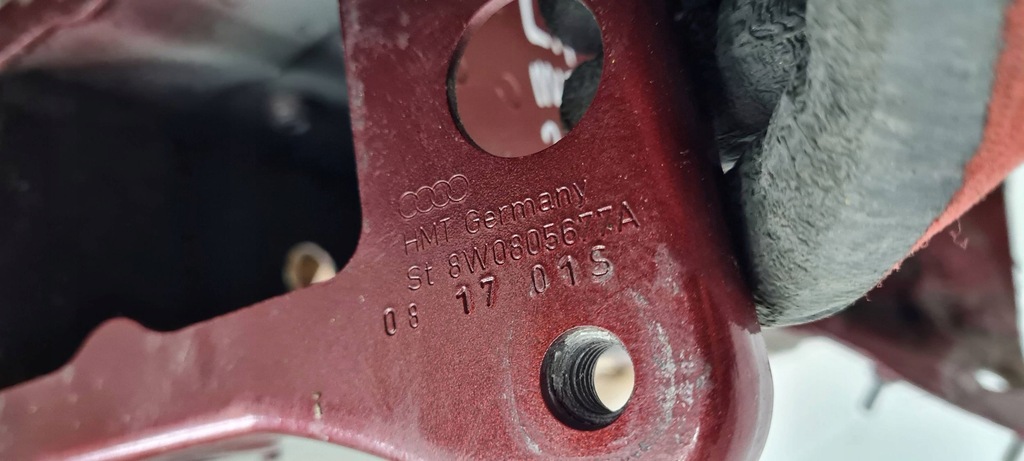 фото №7, A5 8w s5 лонжерон левая левый перед ly3s 8w0805677a a4 b9 8w