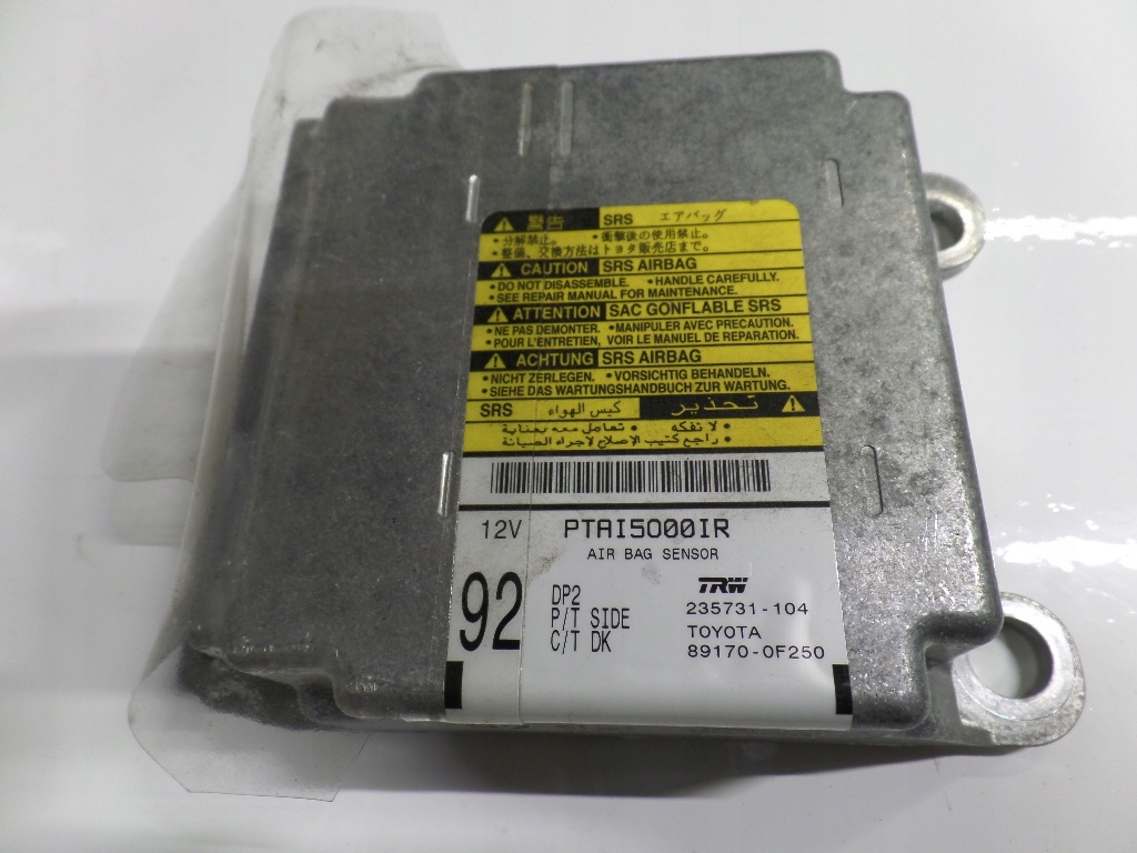 фото №1, Toyota corolla verso ii модуль подушок 89170-0f250