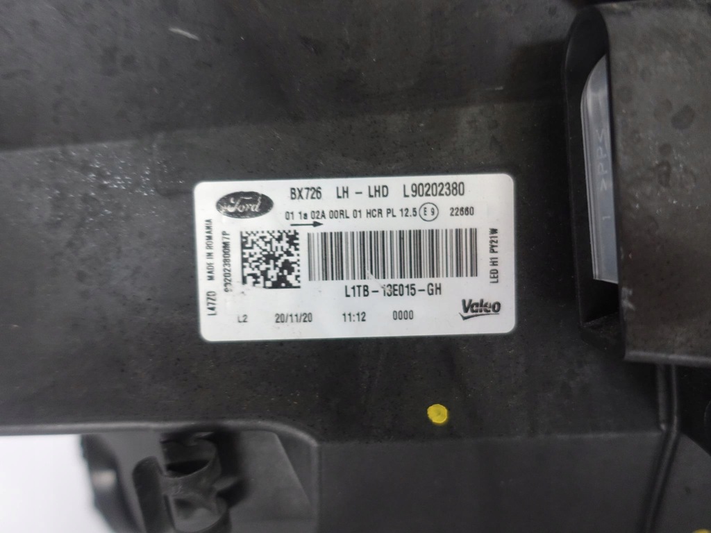 фото №11, Ford puma mk2 ii 19- full led левая eu перед лампа