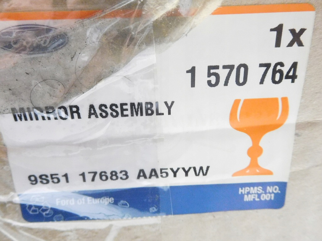 фото №7, Дзеркало ліва ford ka 08-16 оригінальний номер 1570764