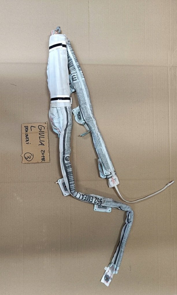 фото №2, Alfa romeo giulia подушка шторка безпеки ліва подушка безпеки idealna 2019r