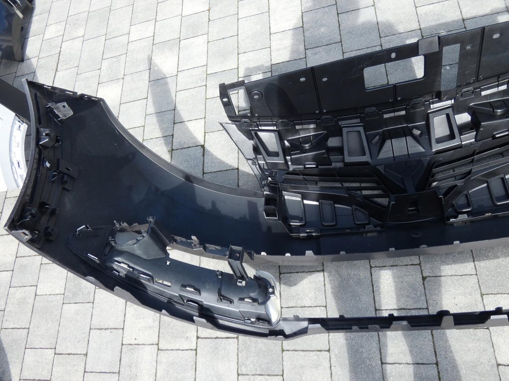 фото №13, Бампер решітка радіатора ґрати renault scenic iii lift