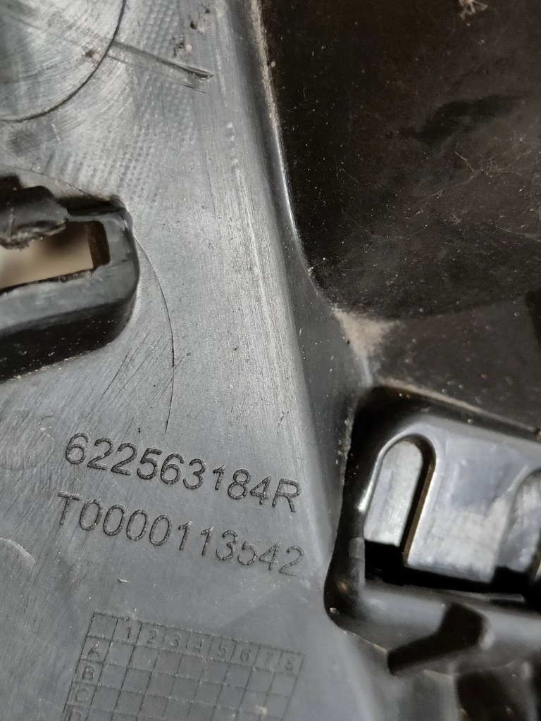 фото №8, Renault clio iv 12-16 przed lift решётка радиатора решётка радиатора бампера оригинал