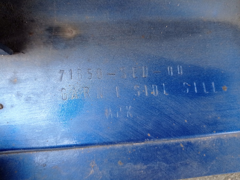 фото №8, Honda accord vii 71850-sed-00 ліва молдинг поріг поріг