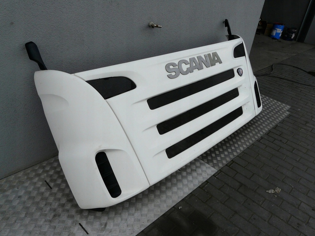 фото №3, Решітка радіатора верхній scania r