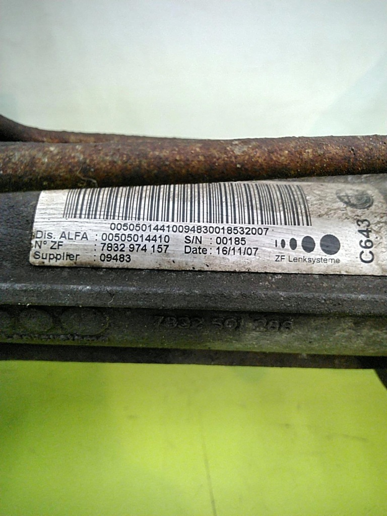 Рейка рульова alfa romeo 159 00505014410 7832974157 7832501288 в Україні