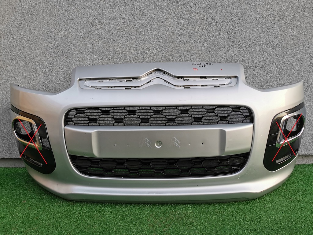 фото №1, Citroen c3 picasso lift 2012-2017 бампер передний