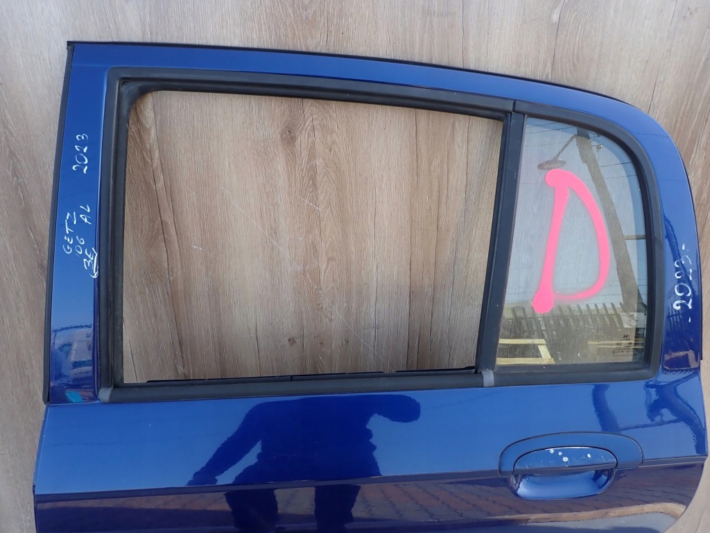 фото №3, Hyundai getz 02-10 5d двері задні ліва 3e