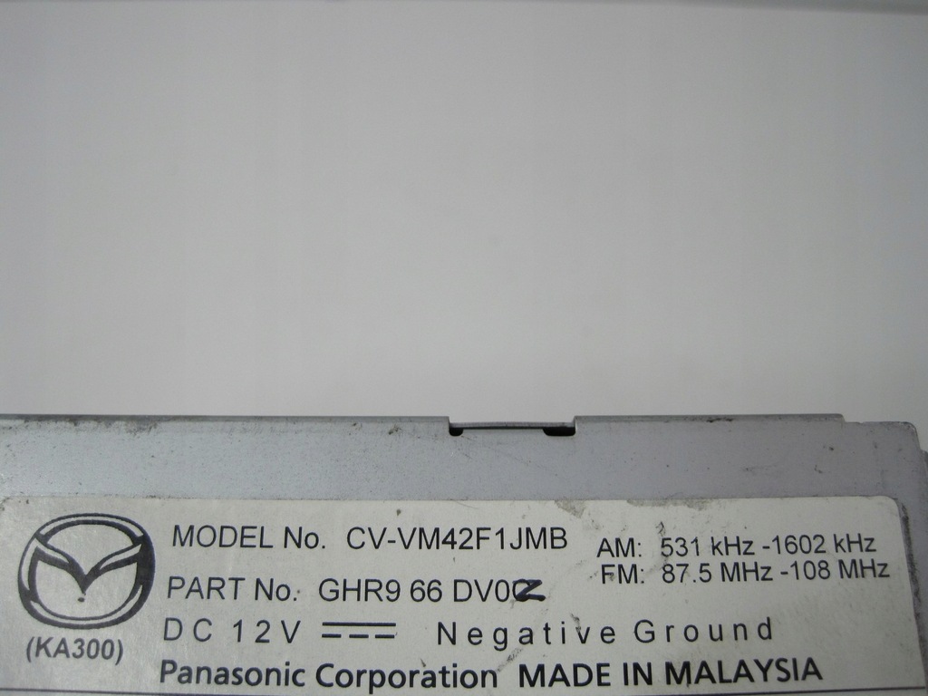 фото №9, Радио навигация mazda 6 gj ghr966dv0c ghr966dv0z