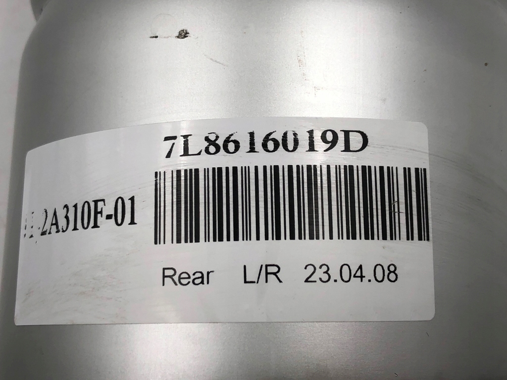 фото №12, Подушка пневмобаллон подвеска пневматический левый правый задний do audi q7