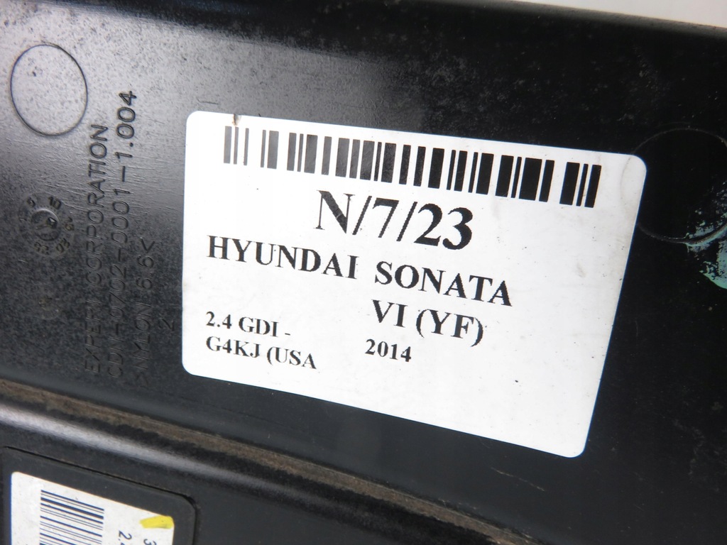 фото №8, Фильтр угольный hyundai sonata vi 2.4 gdi 314103q500