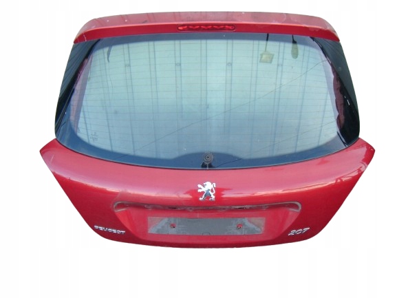 фото №1, Peugeot 207 06-12 hb 3d кришка багажника багажника з скло