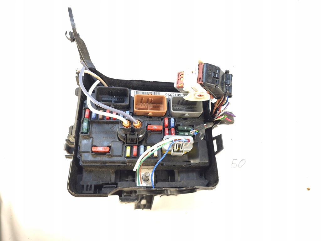 фото №2, C3 ii модуль коробка передач предохранителей oryg 9667199780