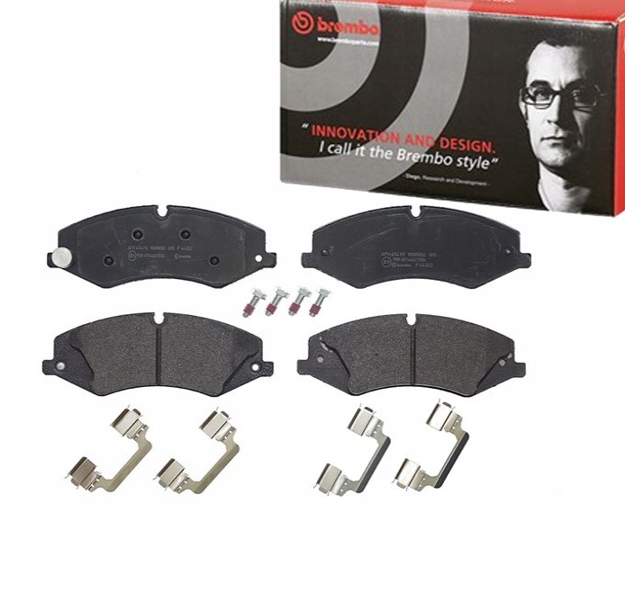 фото №1, Тормозные колодки тормозные перед land rover discovery v