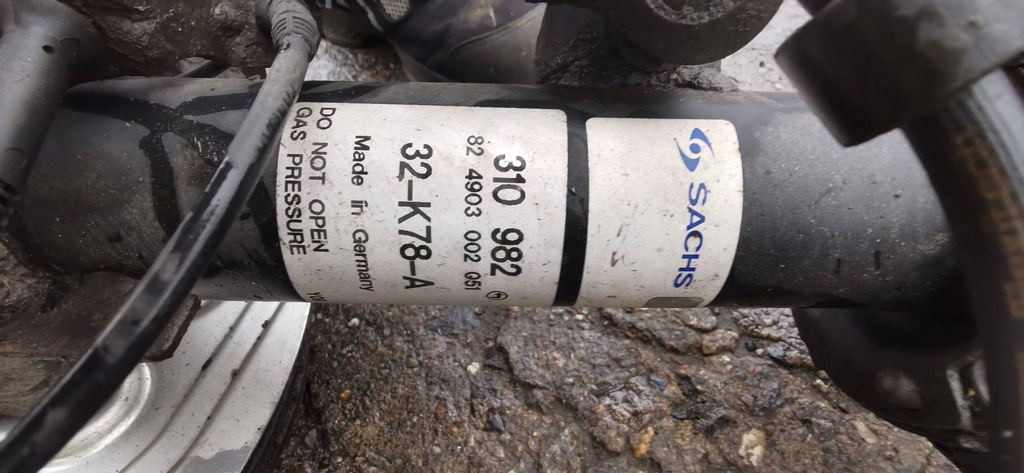 фото №7, Bmw 1 e81 e87 mcperson поворотный кулак левая перед 2.0 d n47d20a