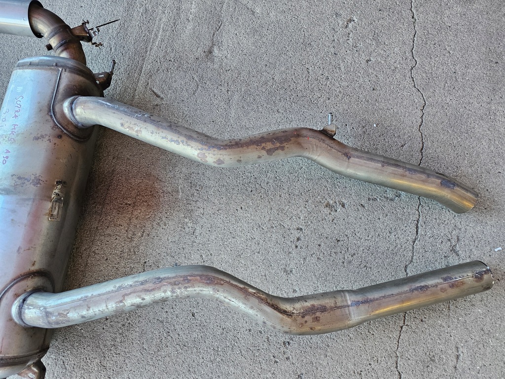 фото №8, Toyota gr supra a90 mk5 3.0i гаситель выхлоп конечный 7933805