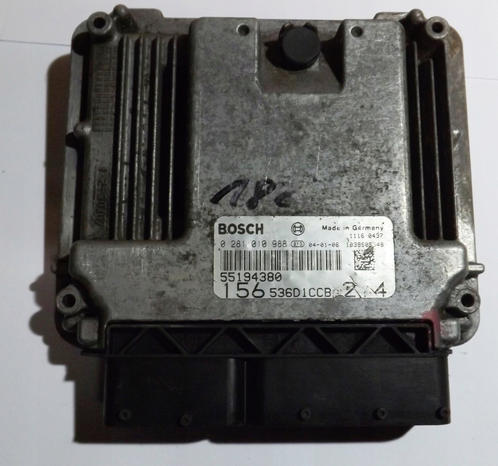 Купить Бортовой компьютер блок управления alfa 0281010988 55194380
