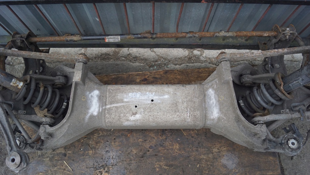фото №5, Балка підвіска задня peugeot 508 i sw
