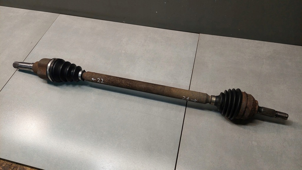 фото №8, Привідний вал права довга citroen c2 1.4 b