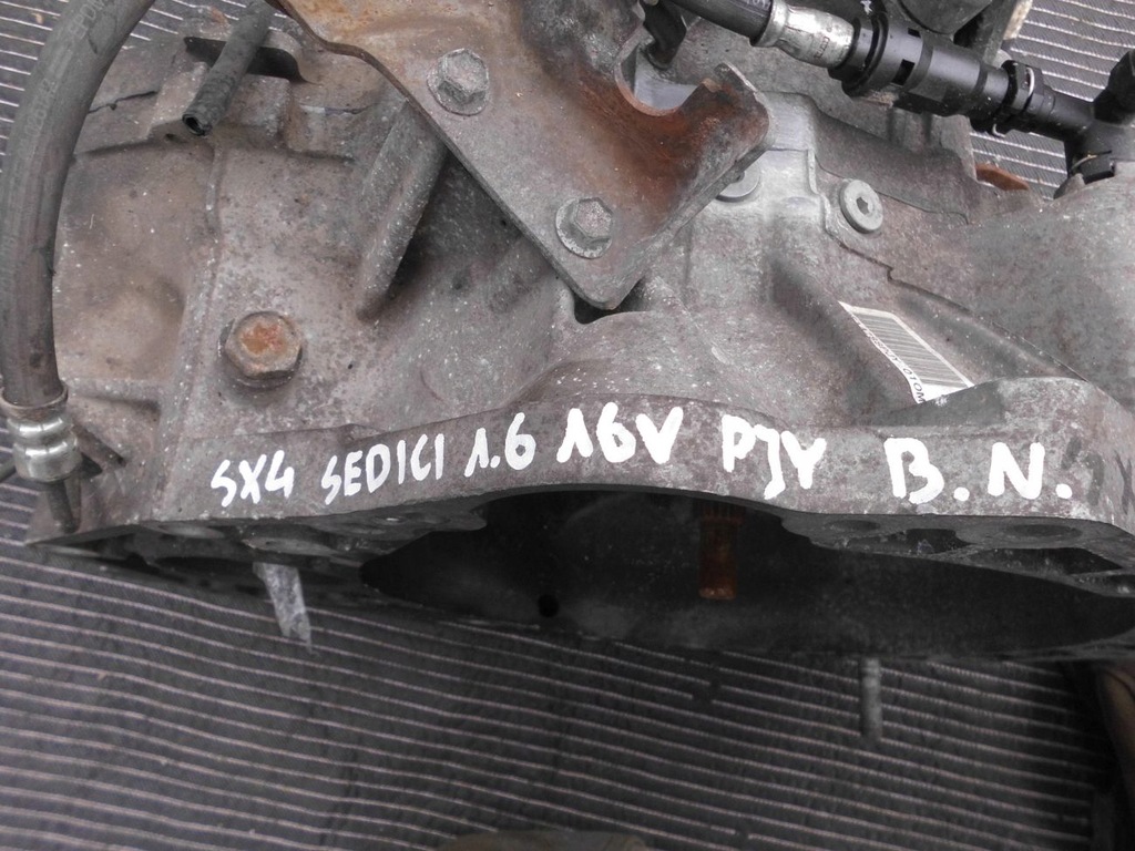 фото №8, Коробка передач передач pjy 1.6 b suzuki sx4 fiat sedici